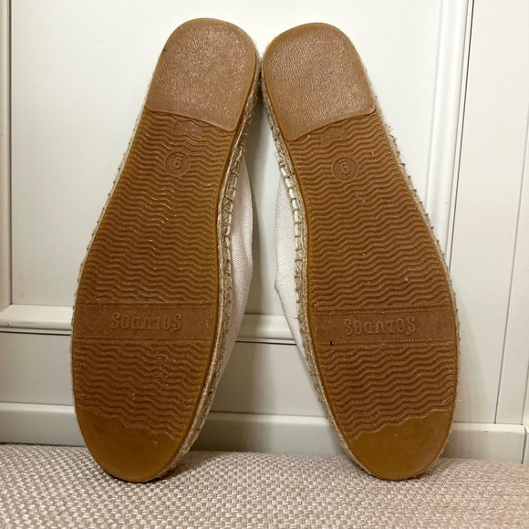 Soludos ‘ciao bella’ canvas espadrille mules size 9 - Picture 2 of 2